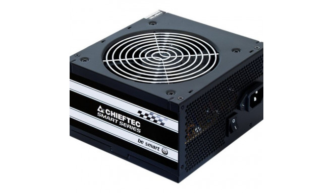 CHIEFTEC toiteplokk 500W 12CM VENTILAATOR ACTIVE PFC ATX12V V2.3 80+ TÕHUSUS (TOITEJUHE KAASAS)