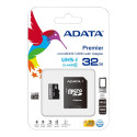 ADATA 32GB MicroSDHC UHS-I Class10 +SD adapter