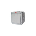 Weatherproof Switch, 3 Gang, IP66, EU
