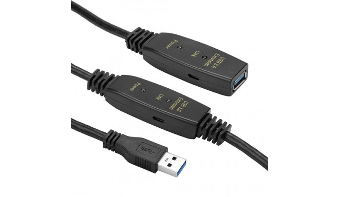 Active extension Cable USB 3.0 AF – AM, 10m