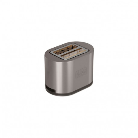 Black & Decker BXTOA901E Toaster Doppelschlitz 900W edelstahl