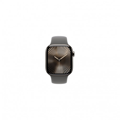Apple Watch Ser. 10 GPS Cell 42mm Nat.Tit.Case+Band S/M