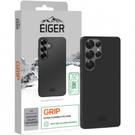 Eiger Grip kaitseümbris Galaxy S25 Ultra, must