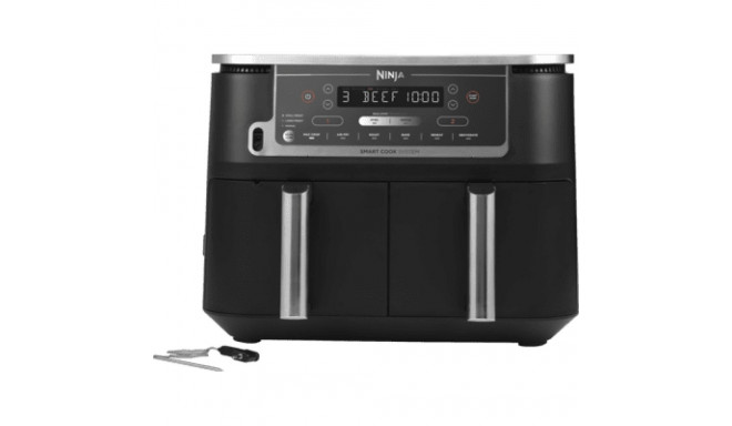 Ninja AF451EU MAX Foodi Dual Zone Heißluftfritteuse schw