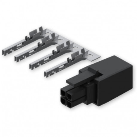 Teltonika pistik 4-kontaktiline klemmidega