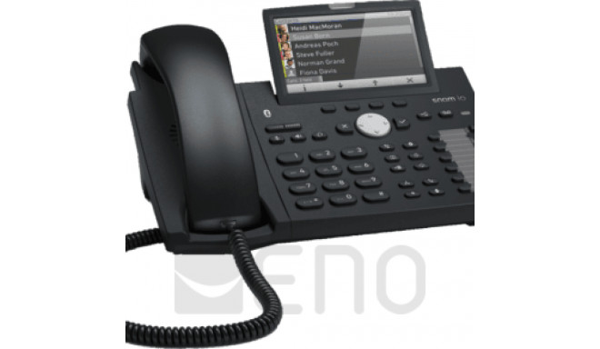 SNOM D375 VoIP-Telefon schwarz SIP PoE o. Netzteil