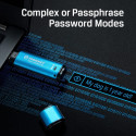 Kingston IronKey Vault Privacy 50 256 GB, USB stick (light blue/black, USB-A 3.2 Gen 1)