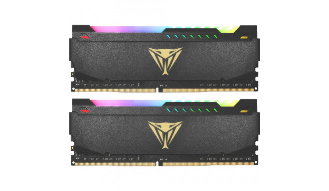 Patriot RAM DDR4 32GB 3200 CL 16 Dual-Kit DIMM PVS416G360C4K viper steel grey