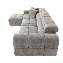 Corner sofa BELISMA LC, grey