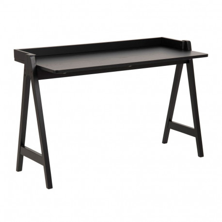 Desk MISO, 126x51xH80cm, black stained oak