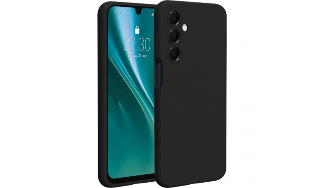 Mobiili tagakaas Etteri Galaxy A16 4G/5G Silikoon, must