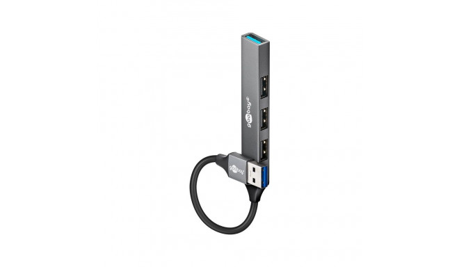 USB jagaja GOOBAY USB-A - 4 x USB-A (USB3.2)
