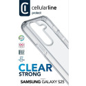 Mobiili tagakaas Cellular Line Galaxy S25 Clear Duo, läbipaistev