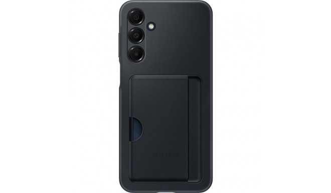 Mobiili tagakaas Samsung Galaxy A16, kaardivahega, must