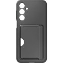 Mobiili tagakaas Samsung Galaxy A16, kaardivahega, must