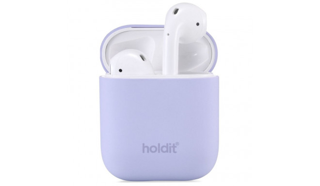Airpods laadimiskarbiümbris Holdit 1/2 gen, silikoon, Lavender