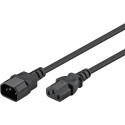 Voolukaabel Wentronic C13 - C14, 0.5m