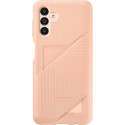 Mobiili tagakaas Samsung Galaxy A13 5G/A04s, kaarditaskuga, heleroosa