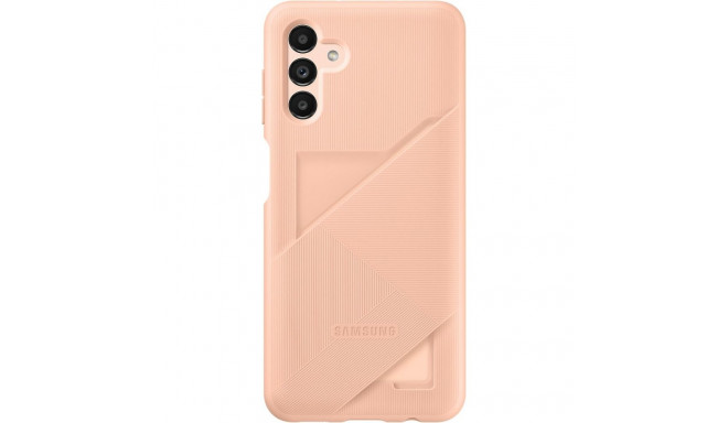 Mobiili tagakaas Samsung Galaxy A13 5G/A04s, kaarditaskuga, heleroosa