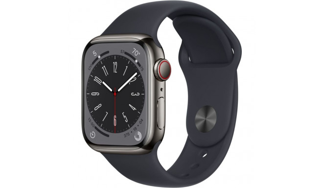 Nutikell Apple Watch Series 8 GPS/LTE 41mm ST Graph/Midnight Spor