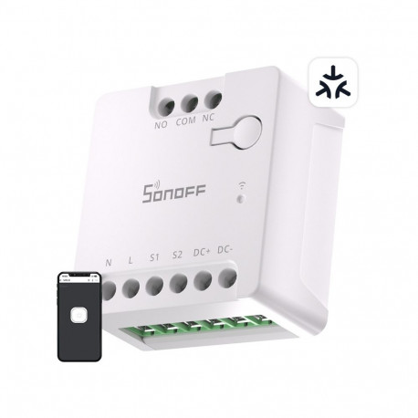 SONOFF MINI-D Smart WiFi Matter Switch (AC/DC 12-48V, dry contact)