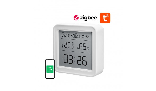 Zigbee Gosund ST17 LCD smart temperature and humidity sensor Tuya