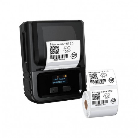 Phomemo M120 portable label printer (black)