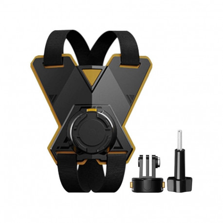 PULUZ motorcycle helmet mount for sports cameras (including Ace Pro 2, Osmo Action 5 Pro)