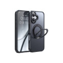 McDodo PC-4930 MagSafe case for iPhone 16 with stand (black)