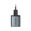 GaN Vention USB-C + USB-A 30W Charger (Gray)