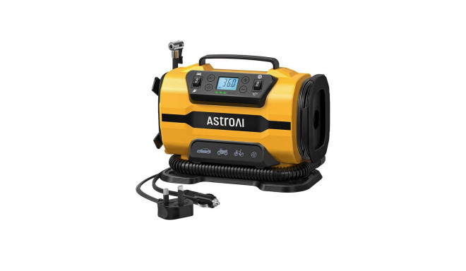 AstroAI ATJ-8366 150 PSI 12V DC/110V AC Portable Wheel Compressor