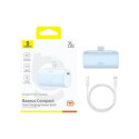 Powerbank baseus Compact USB-C 5000mAh, 20W (blue)