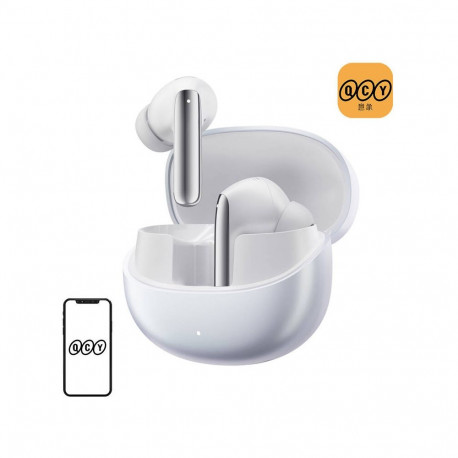 TWS QCY MeloBuds Pro HT08 Headphones, ANC (white)