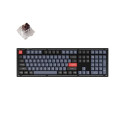 Keychron V6 RGB Brown Switch Wired Mechanical Keyboard (matte black) [V6-C3].