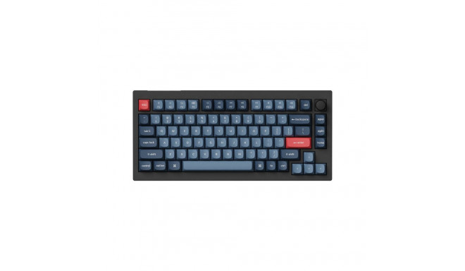 Keychron V1 Max RGB Banana Switch Wireless Mechanical Keyboard (Black) [V1M-D4].