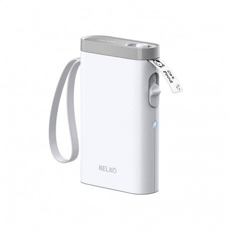Nelko P21 thermal label printer (white)