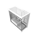 Darkflash C218M computer case + 6 ARGB fans (white)