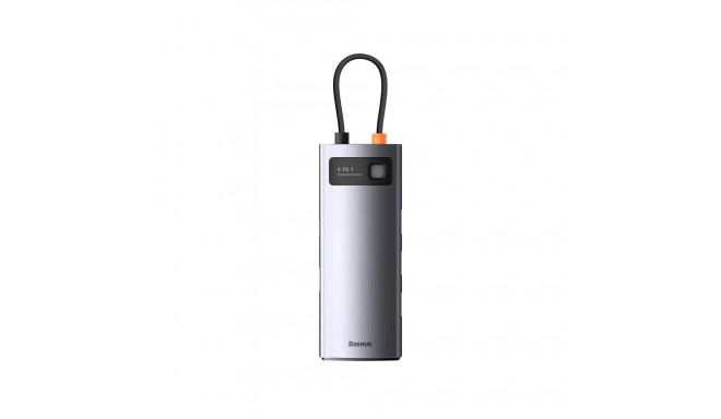 Hub 4in1 Baseus Metal Gleam Series, USB-C to 4x USB 3.0