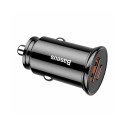 Car Charger Baseus Circular PD QC4.0+ 5A 30W (czarna)