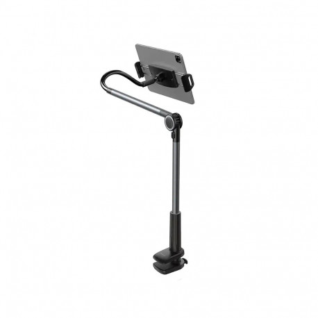 Phone / tablet rotary clip holder Baseus Otaku Life Rotary Pro (gray)