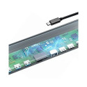 Baseus Enjoyment Series Multi-functional Type-C intelligent HD HUB（PD/HD4K*2/VGA/RJ45/SD/TF/USB*3/Au