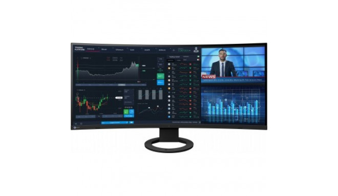 EIZO EV3895EN 37.5" IPS 24:10 3840X1600 CURVED USB-C/85W RJ45 KVM (BLACK)