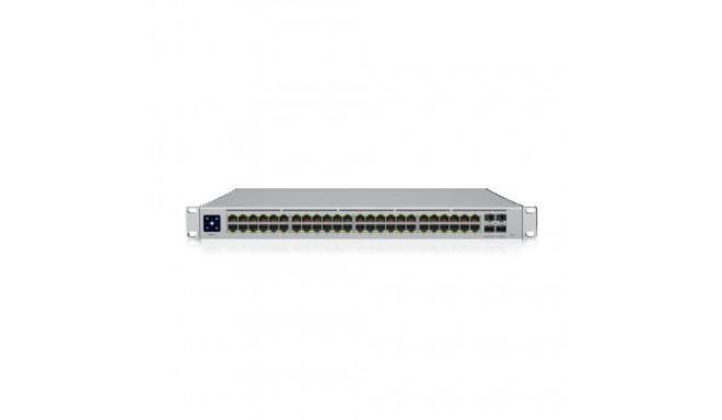 UBIQUITI 48-PORT, LAYER 3 SWITCH SUPPORTING 10G SFP+ CONNECTIONS WITH FANLESS COOLING