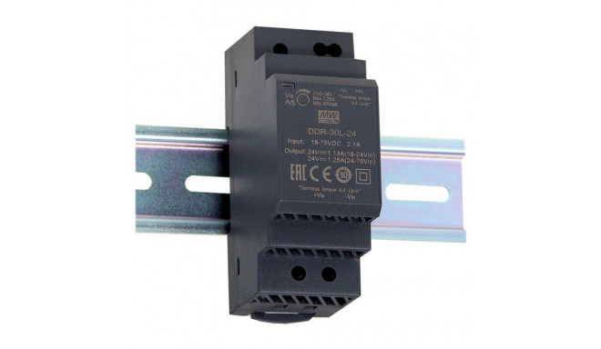 DC-DC konverter 30W 18~75V-15V 2A -30 kuni 70C°