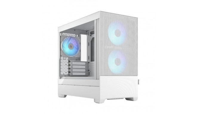 Fractal Design Pop Mini Air RGB White TG Mini-ITX case with window, white