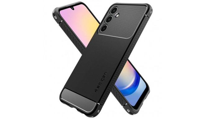 Spigen Rugged Armor ümbris Samsung Galaxy A25 5G must