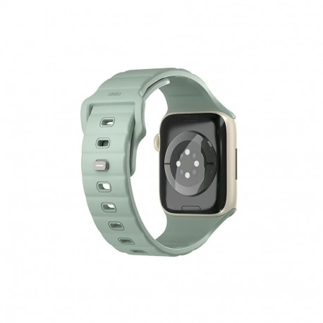 UNIQ Stride Apple Watch Series 1/2/3/4/5/6/7/8/9/SE/SE2 38/40/41mm FKM Rubber Strap Mint/Ice