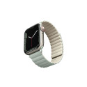 Uniq Revix rihm Apple Watch Series 1-8/SE/SE2 38/40/41mm pööratav magnetiline roheline-beež