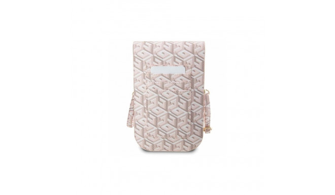Guess GUWBHGCFSEP roosa GCube Stripe kott