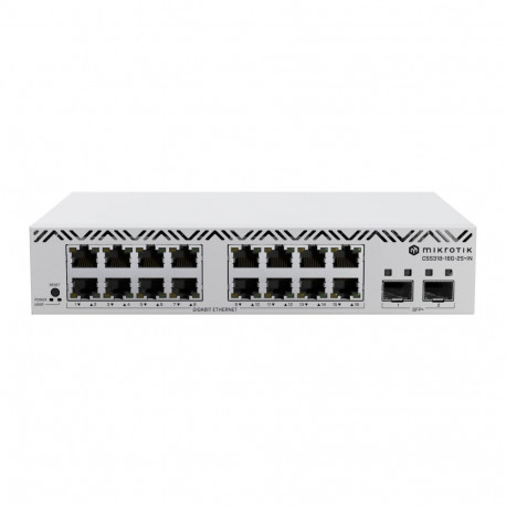 Mikrotik CSS318-16G-2S+IN Switch 16x GbE RJ45, 2x SFP+